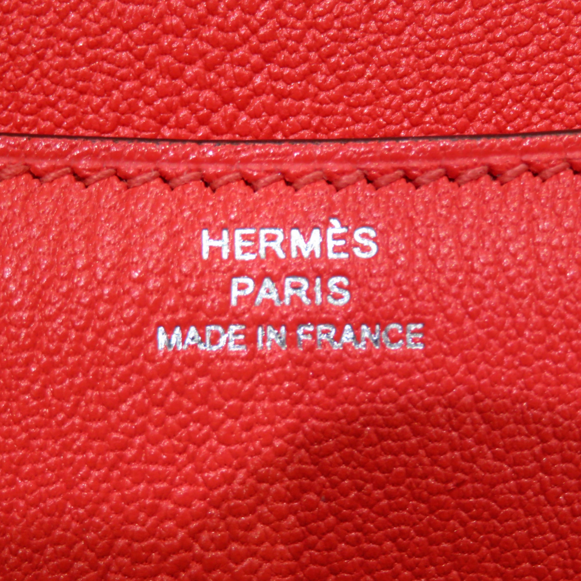 Hermes | Pre-Owned Mini Epsom Constance 18 | Red