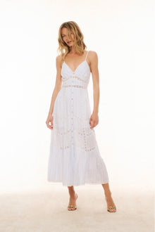 Esilda Cotton Midi Dress | Vintage Voyage