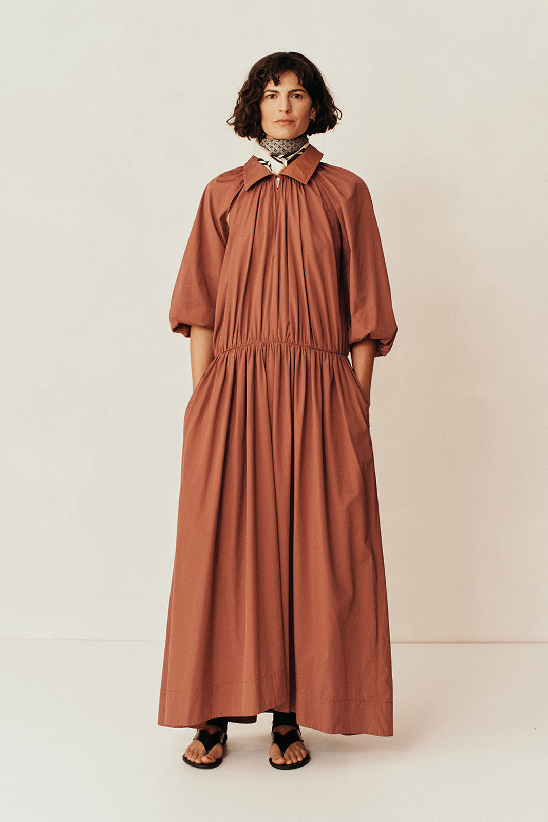 Collected Collared Dress | Sienna