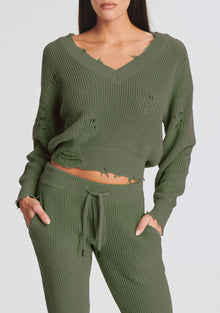 Womens | Syd Sweater | Olive