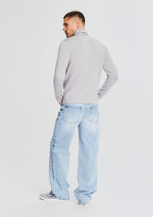 Mens | Dale Turtleneck | Silver