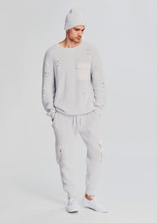He