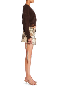 Womens | Finn Cargo Skirt | Desert Camo