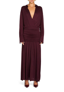 Womens | Farah Maxi Dress | Merlot