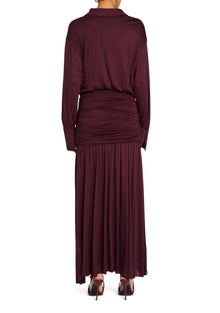 Womens | Farah Maxi Dress | Merlot