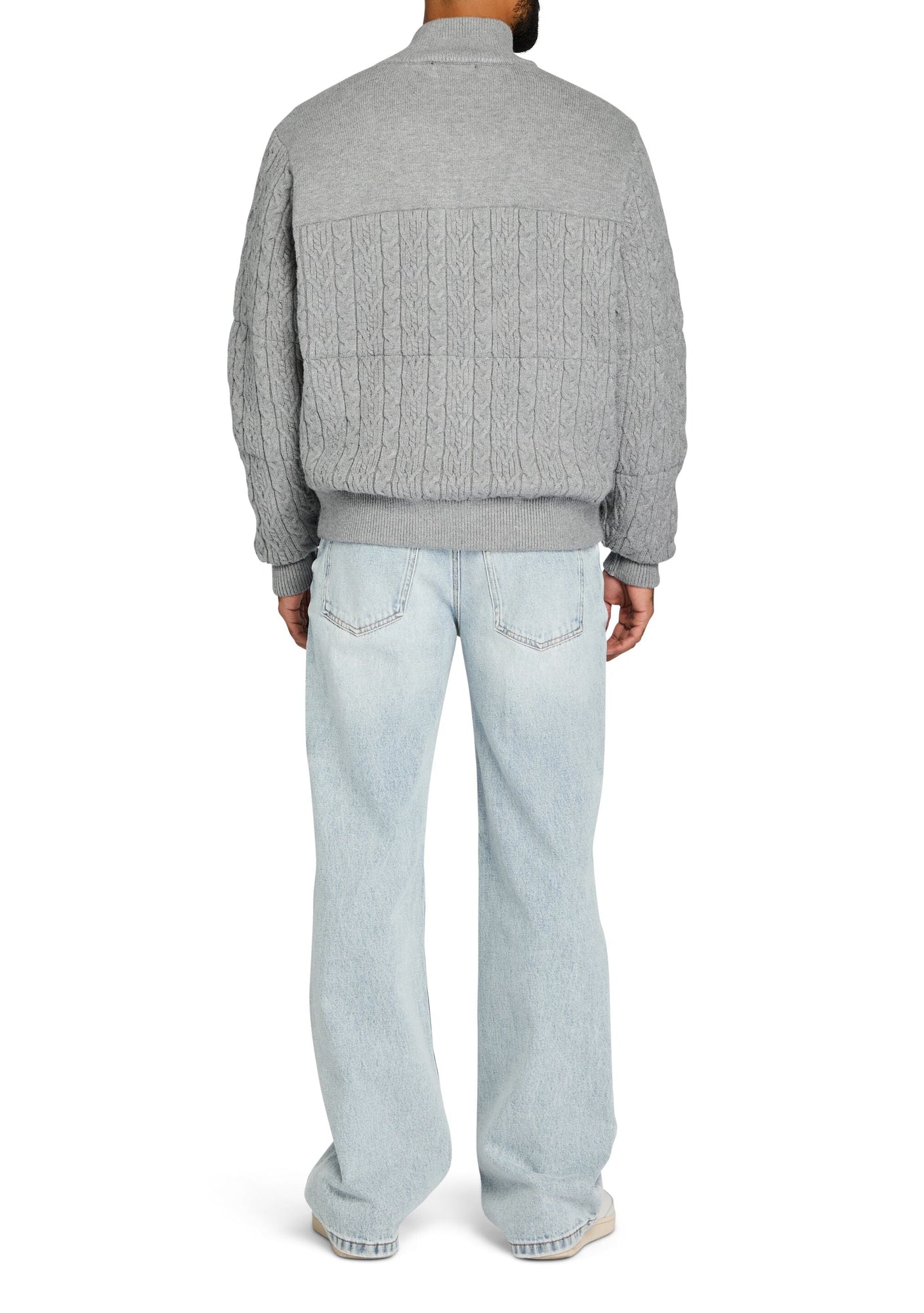 Unisex | Levi Knit Puffer | Heathered Grey