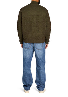 Unisex | Levi Knit Puffer | Hunter Green