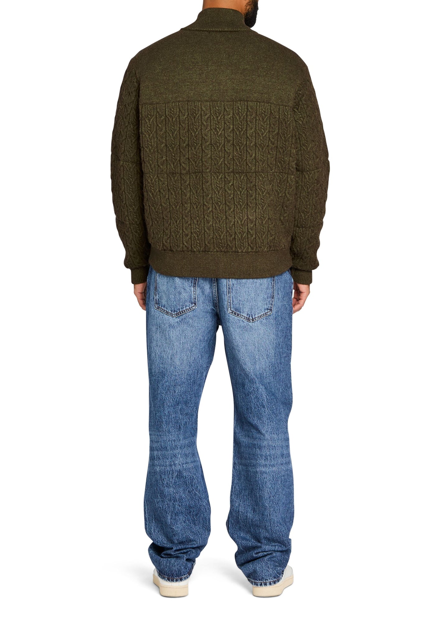 Unisex | Levi Knit Puffer | Hunter Green