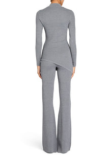 Womens | Michi Knit Top | Heathered Grey