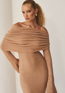Womens | Maya Maxi Dress | Tan