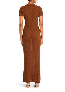 Womens | Beacon Knit Dress | Toffee