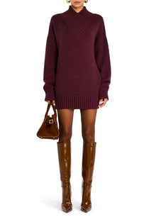Womens | Dessa Chunky Knit Sweater | Merlot