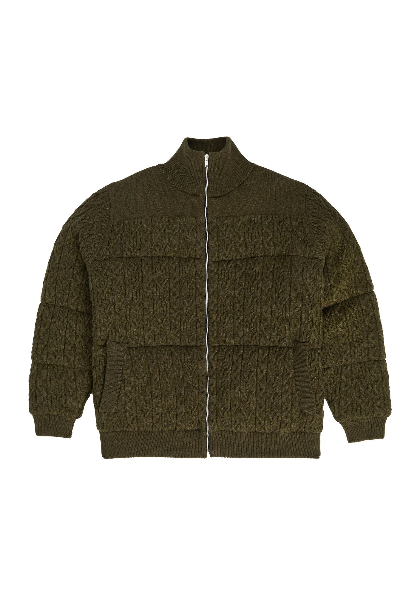 Unisex | Levi Knit Puffer | Hunter Green