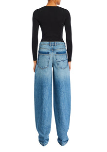 Womens | Lia Knit Bodysuit | Black