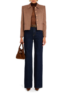 Womens | Brooklyn High Rise Straight Jean | Rinse