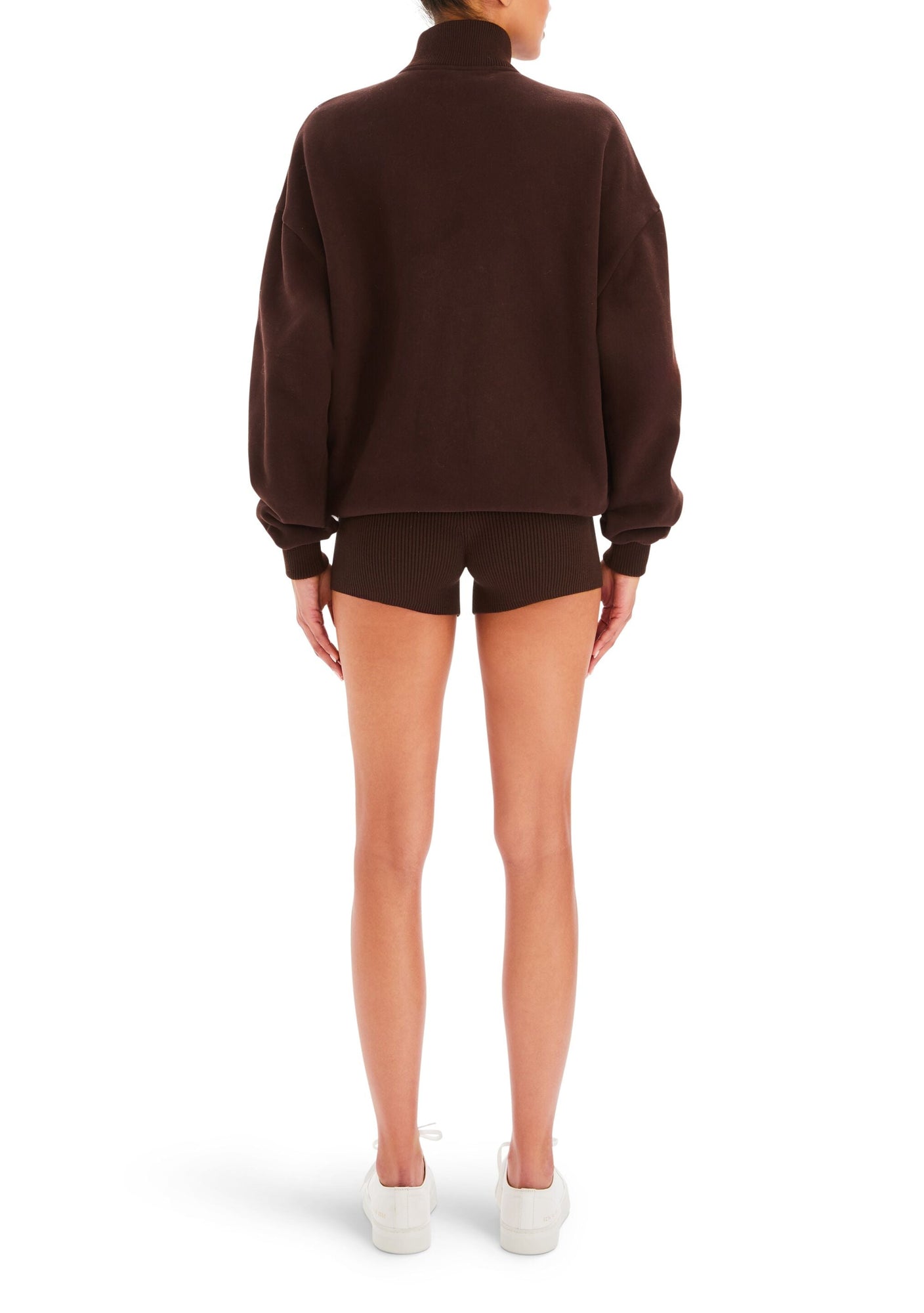 Womens | Bay Knit Short | Ash Brown