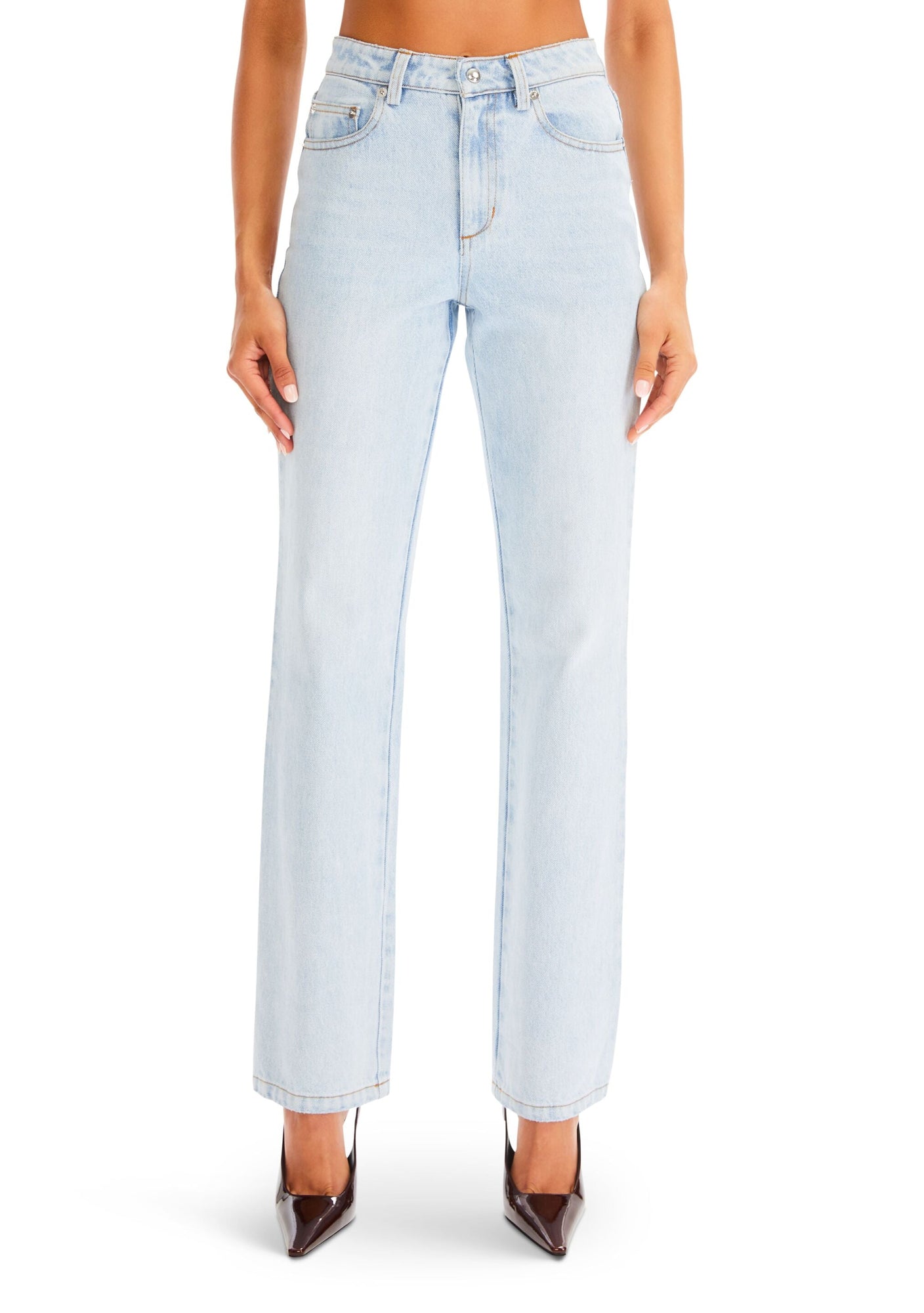 Womens | Brooklyn High Rise Straight Jean | Oasis