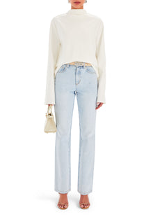 Womens | Brooklyn High Rise Straight Jean | Oasis