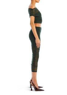 Womens | Marsh Top | Forest Green