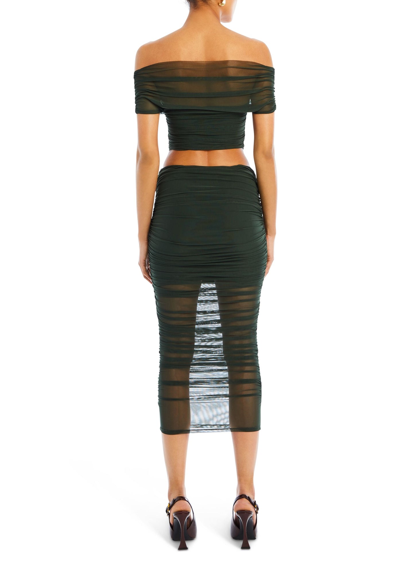 Womens | Marsh Top | Forest Green