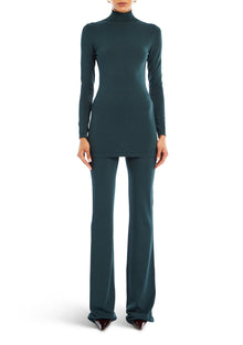 Womens | Juliette Knit Pant | Forest Green
