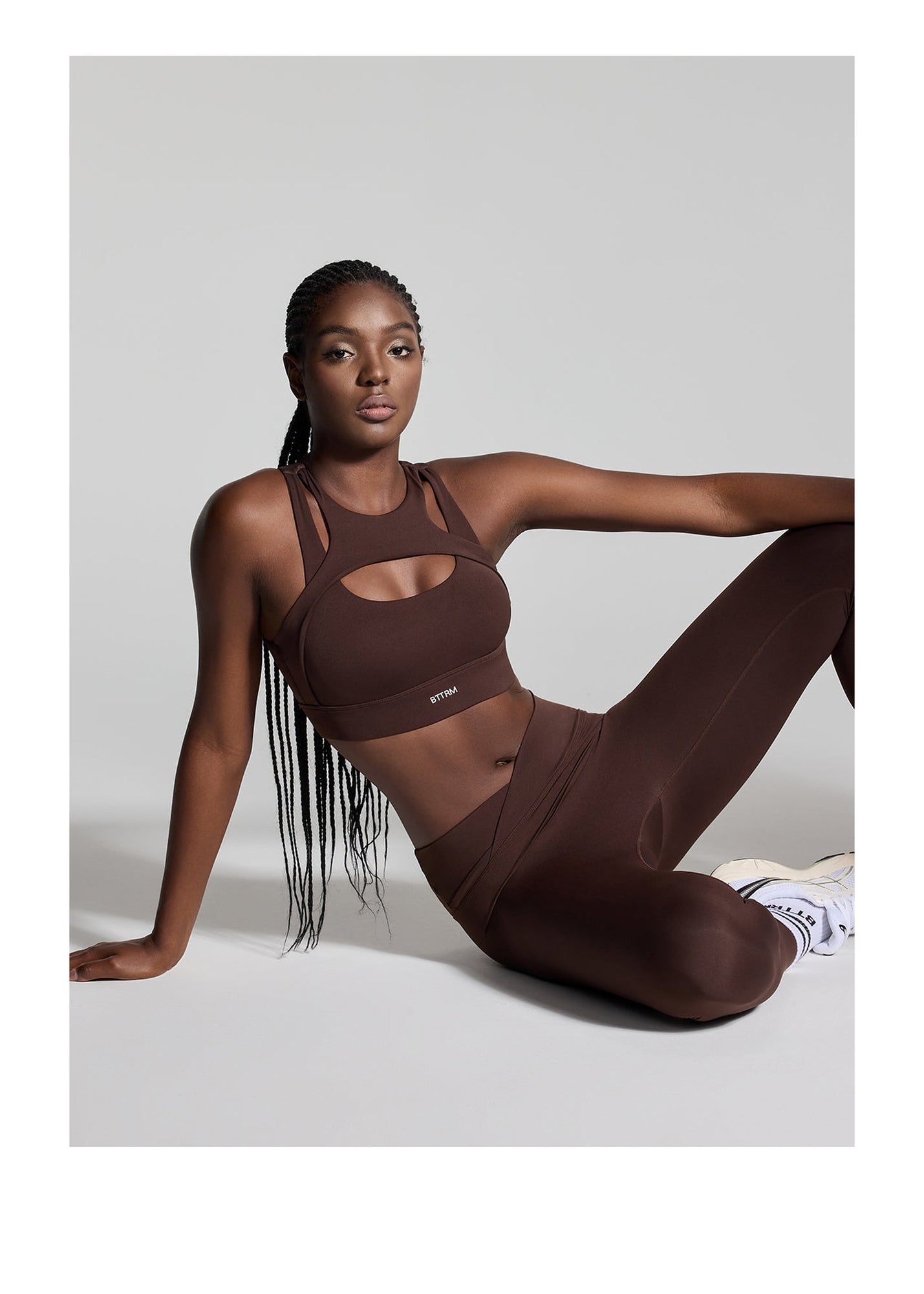 Elegance Cutout Top | Chocolate