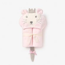 Girls | Mouse Hooded Baby Bath Wrap | Pink