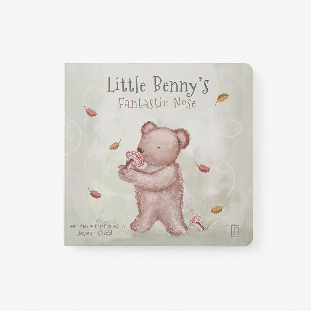 Unisex | Benny Bear Board Book | Brown