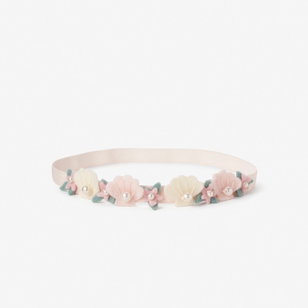 Girls | Mermaid Garland Headband | Pink