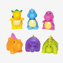 Unisex | Dinosaur Party Squirtie Baby Bath Toys | Multi