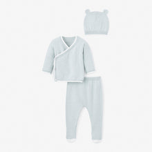 Boys | Pale Blue Cashmere Baby Layette Set | Blue