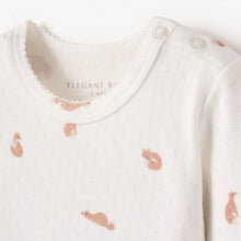 Boys | Printed Organi Cotton Jumpsuit | White