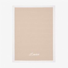 Unisex | Camel Cashmere Baby Blanket | Tan
