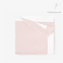 Girls | Blush Pink Cashmere Baby Blanket | Pink