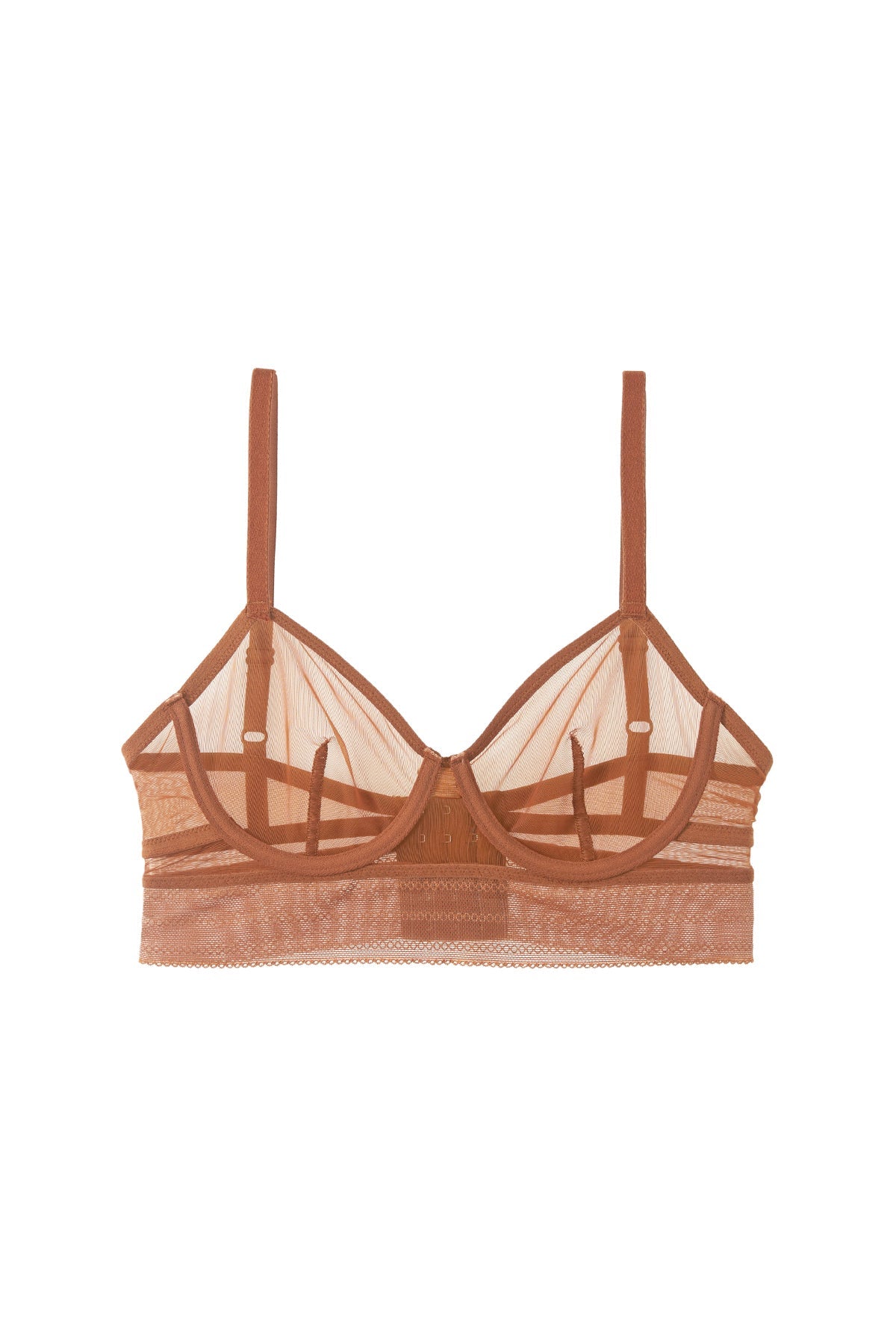 Bare Underwire Full Cup Longline Bra | Ginger Biscuit