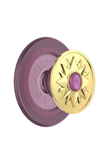 Enamel Sun Jewel Mauve | Purple