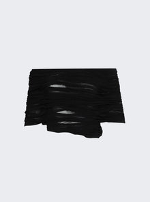 Women | Di Petsa | Hand Draped Wetlook Top | Black