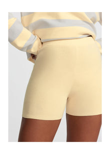 Everyday Knit Shorts | Lemon Meringue