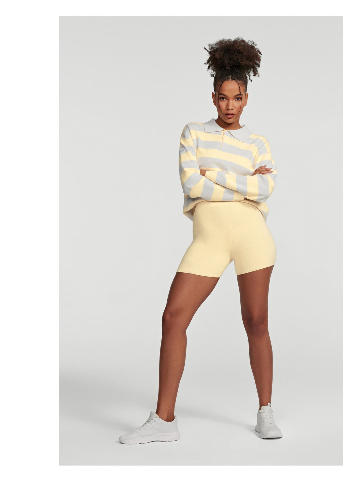 Everyday Knit Shorts | Lemon Meringue
