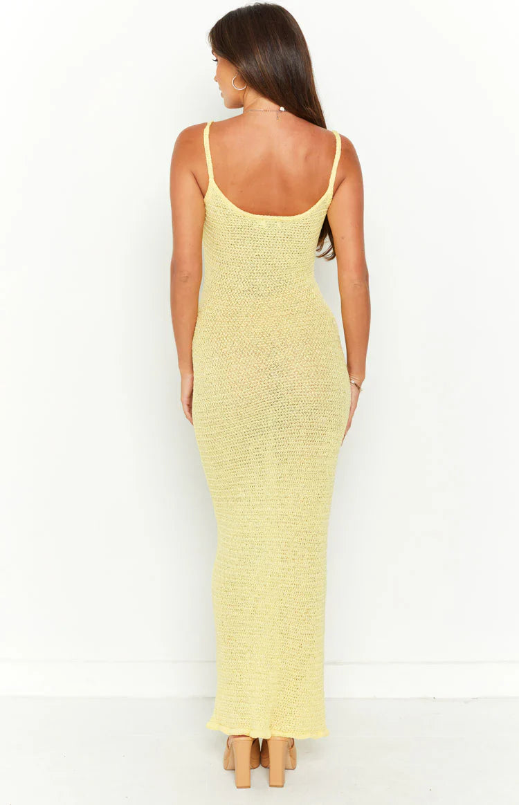 Ezra Maxi Dress | Yellow