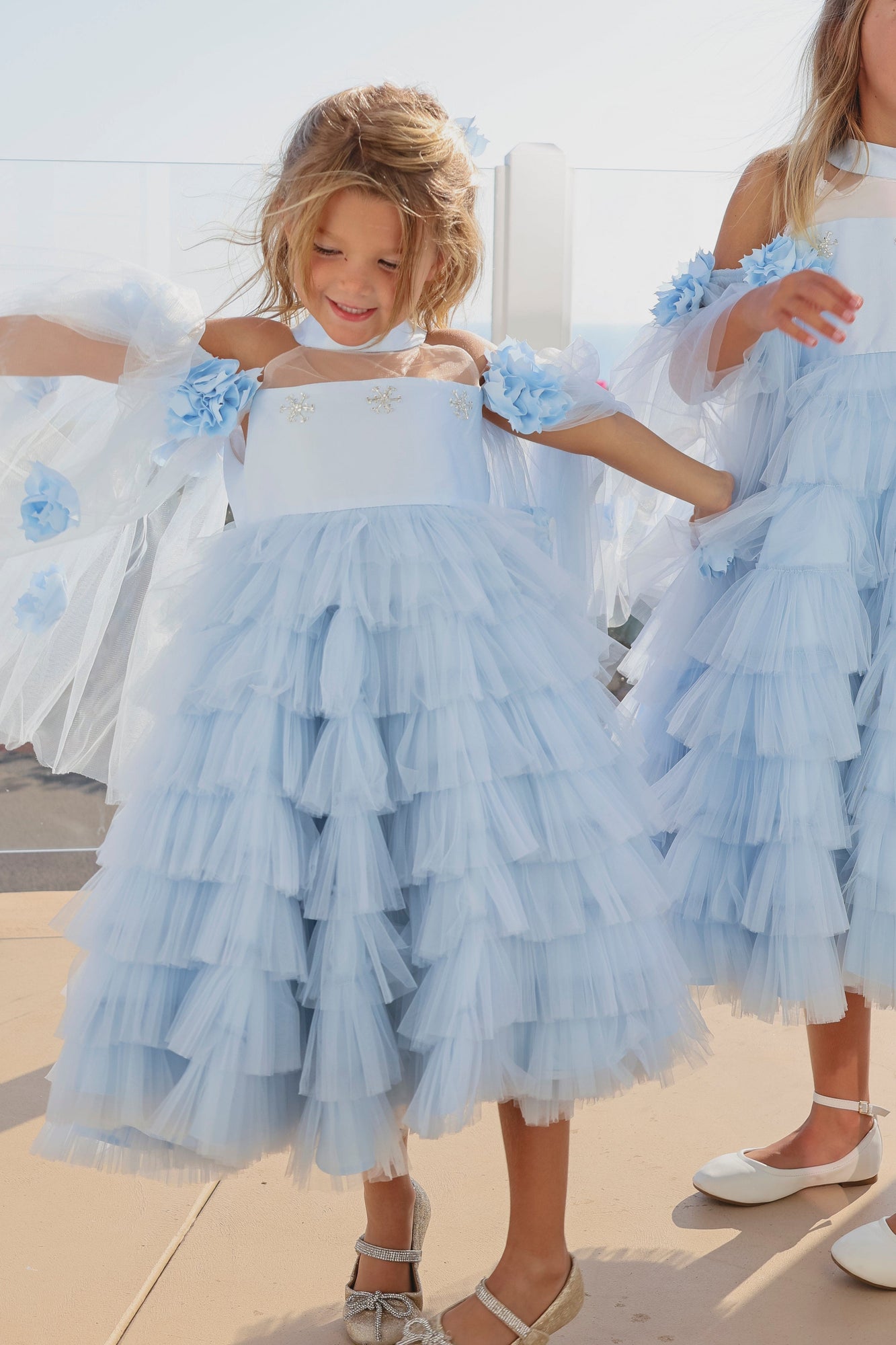 Girl | Alaska Baby Tulle Dress | Blue