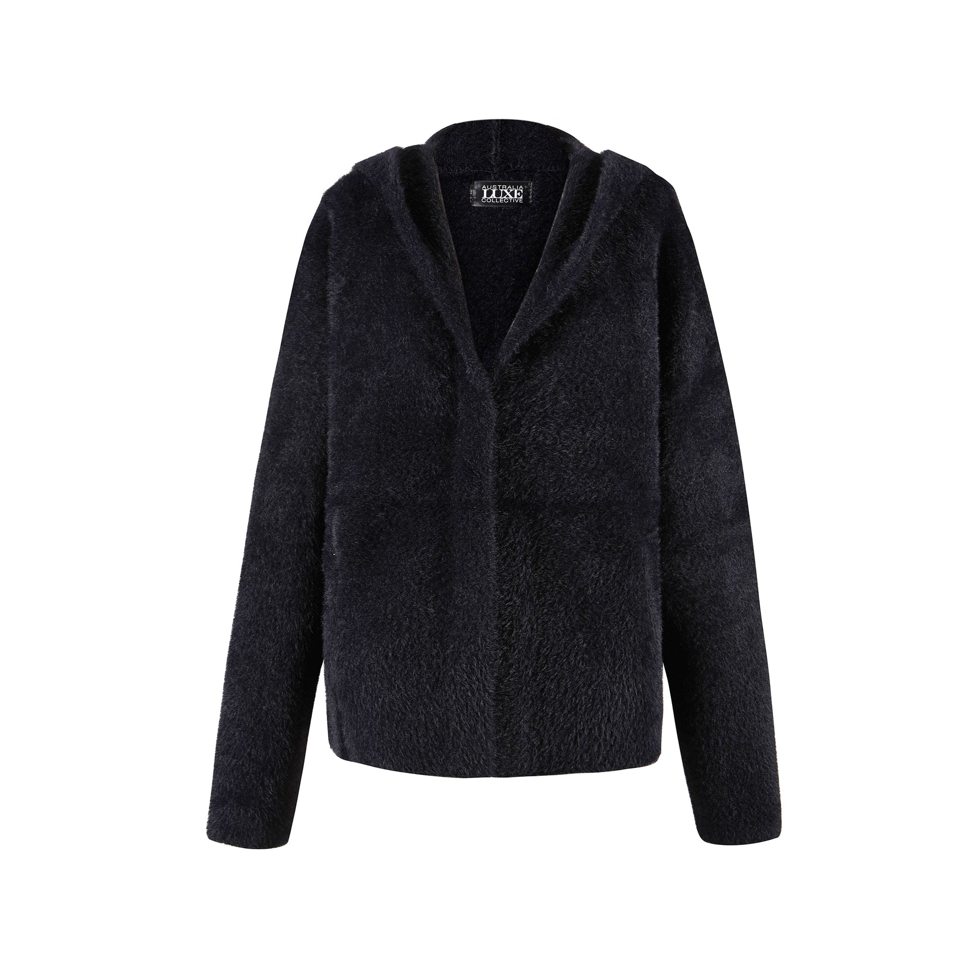 FAB HOODIE BLACK - Australia Luxe Collective