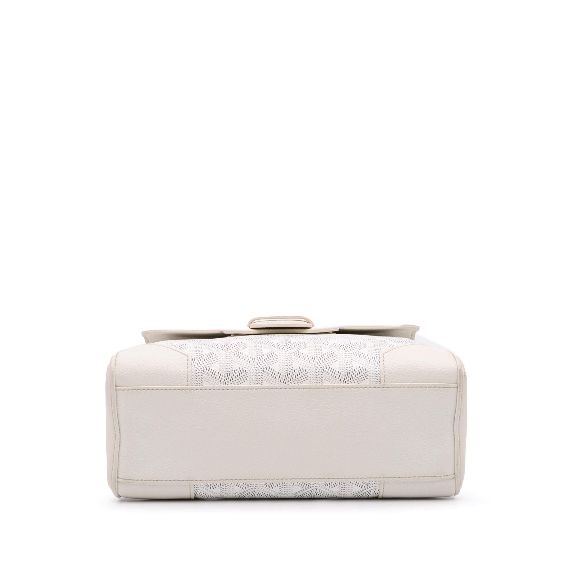 Goyard | Pre-Owned Mini Goyardine Saigon Souple - I | White