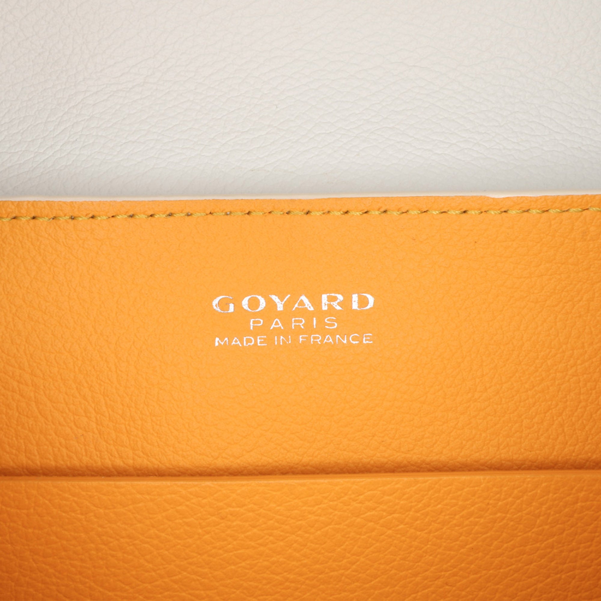 Goyard | Pre-Owned Mini Goyardine Saigon Souple - I | White
