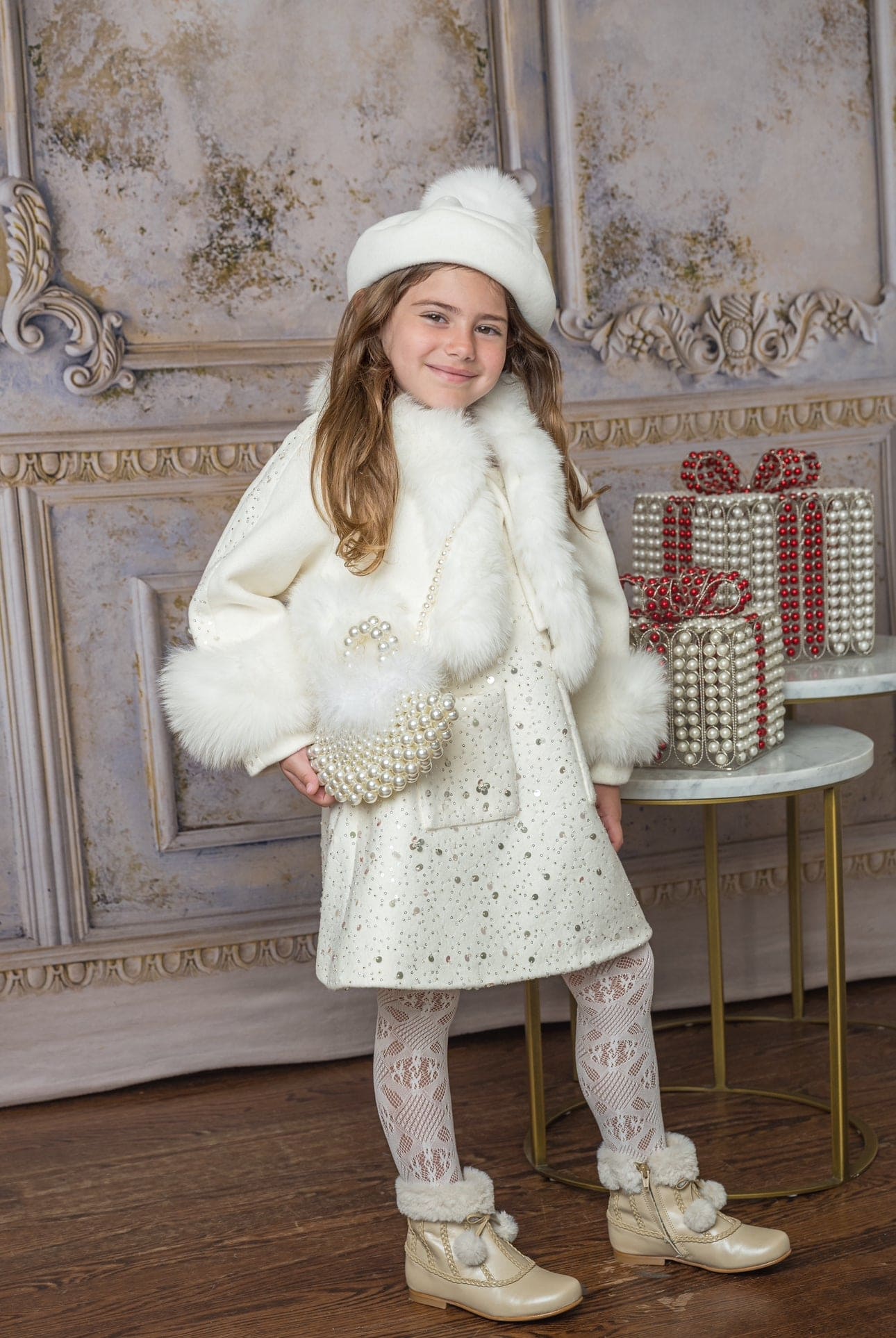 Girl | Marshmallow Wool Coat | Ivory