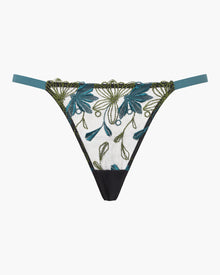 Black Thong - Fiorita String Thong