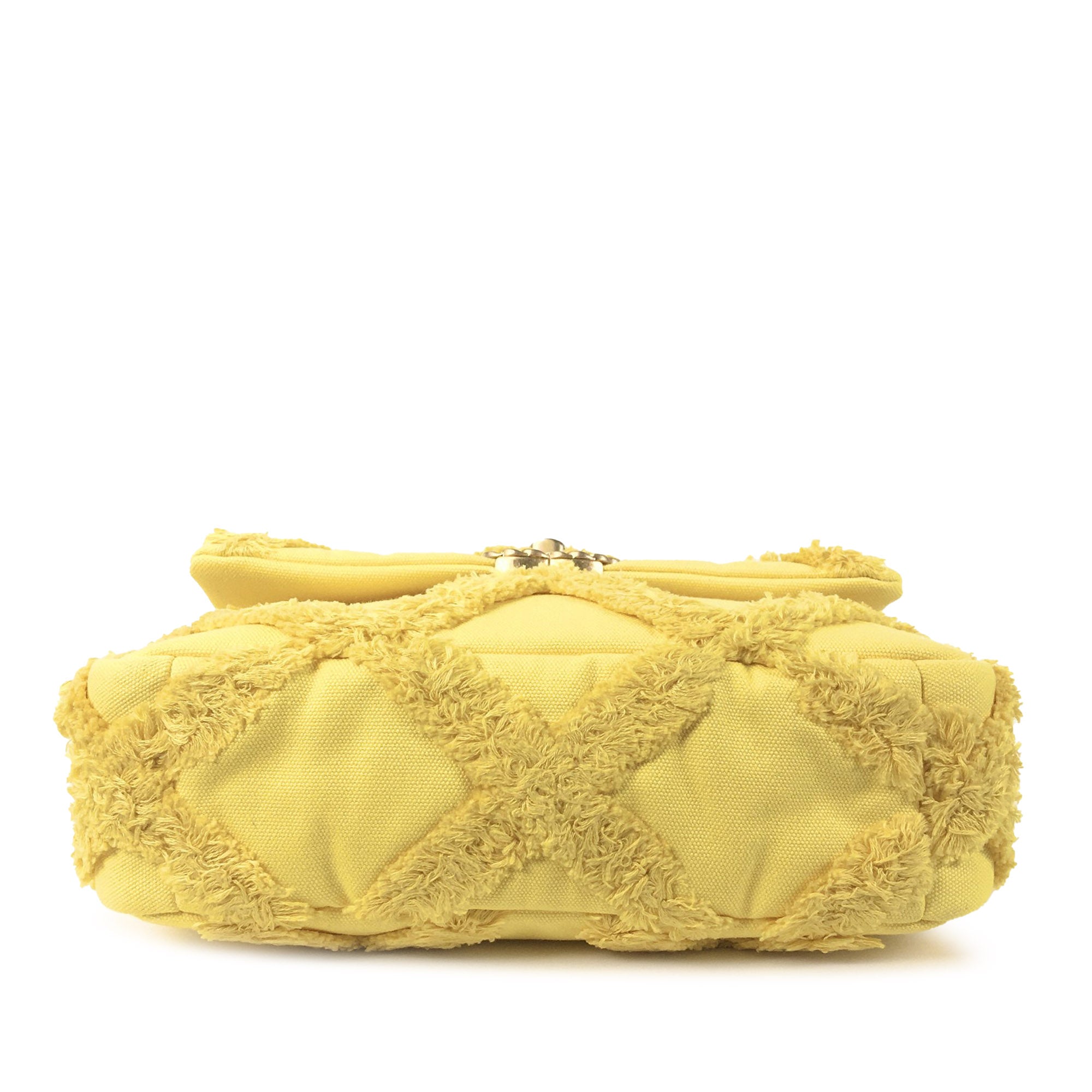 Chanel | Pre-Owned Medium Canvas 19 Flap | Yellow