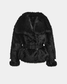 Women | CHLOE Faux Fur Jacket | Black