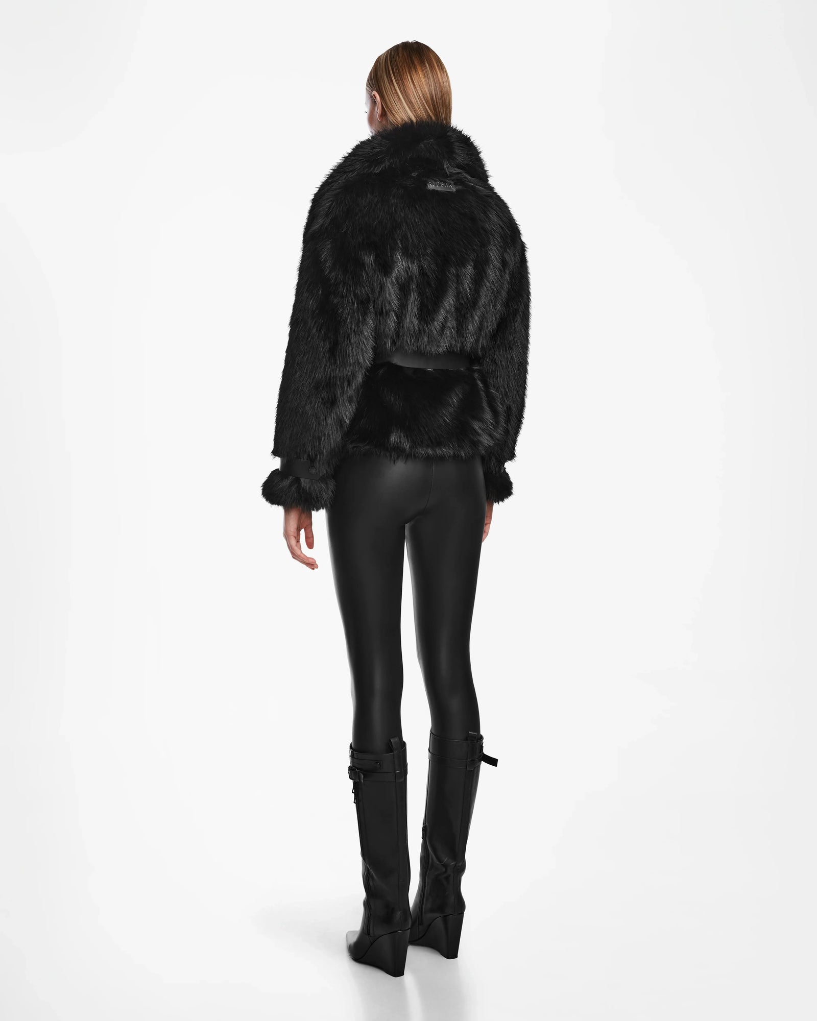 Women | CHLOE Faux Fur Jacket | Black