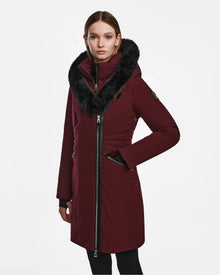 Women | CORA Down Parka | Wine